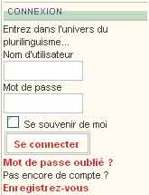 connexion